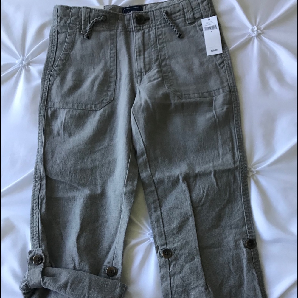 GAP ⚽️ Boys Linen Pant Sz 6